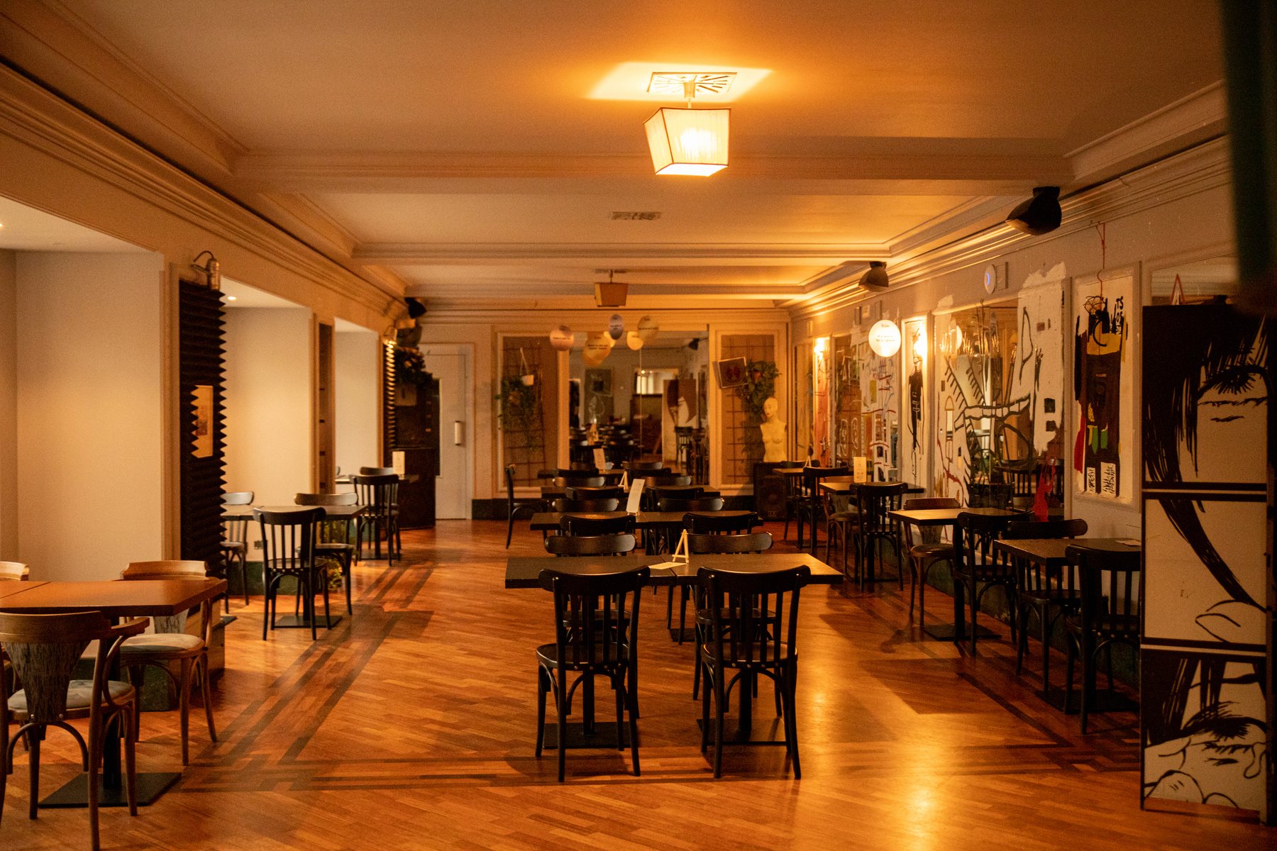 La sala del Basquiat